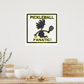 Poster Pickleball Fanatique (Cuisine)