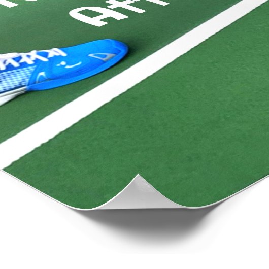 Poster Pickleball Funny No Strings Attaché (Coin)