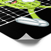 Poster Pickleball Jouer - Drôle Pickleball Paddle (Coin)