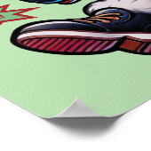 Poster Pickleball Père Noël Noël (Coin)