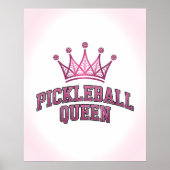 Poster Pickleball Queen (Devant)