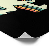 Poster Pickleball vintage (Coin)