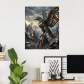 Poster Pics de l'Aigle d'Acier (Bureau à domicile)