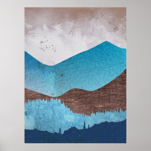 Poster Pics des Blue Mountain