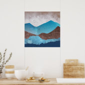 Poster Pics des Blue Mountain (Cuisine)