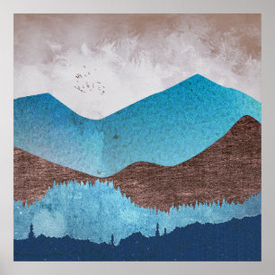 Poster Pics des Blue Mountain