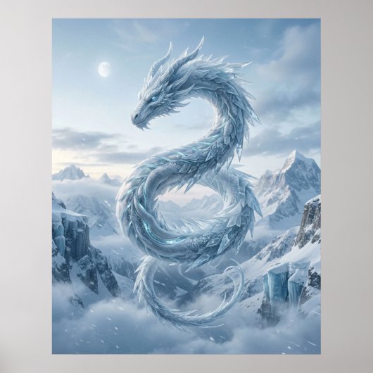 Poster Pics du dragon de glace (Devant)
