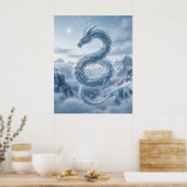 Poster Pics du dragon de glace (Cuisine)