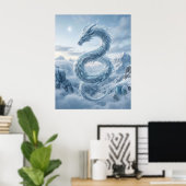 Poster Pics du dragon de glace (Bureau à domicile)
