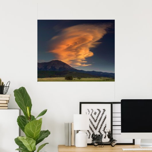 Poster Pics espagnols Wavecloud (Bureau à domicile)