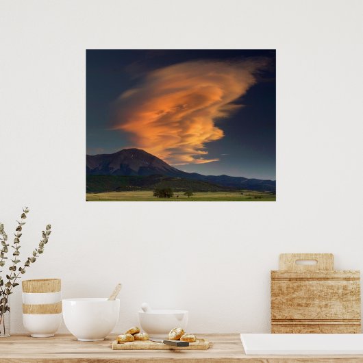 Poster Pics espagnols Wavecloud (Cuisine)