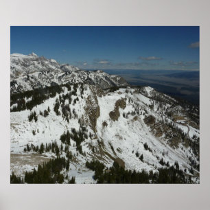 Poster Pics neigeux des monts Grand Teton I Photographie