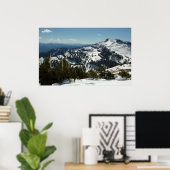 Poster Pics neigeux du Grand Teton (Bureau à domicile)