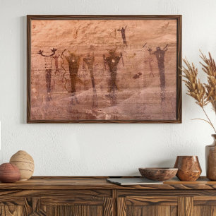 Poster Pictogrammes de Buckhorn Wash Utah