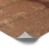 Poster Pictographie de l'angle de lavage Buckhorn (Coin)