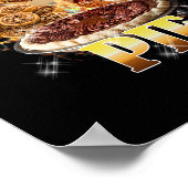 Poster Pie de Pécan de Thanksgiving Bootleg Rap Rock 90's (Coin)