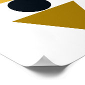Poster Pièce à équilibre triangulaire (Coin)