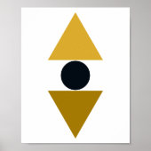 Poster Pièce à équilibre triangulaire (Devant)