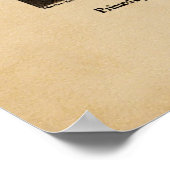 Poster Pièce avant du premier feuillage de Shakespeare (Coin)