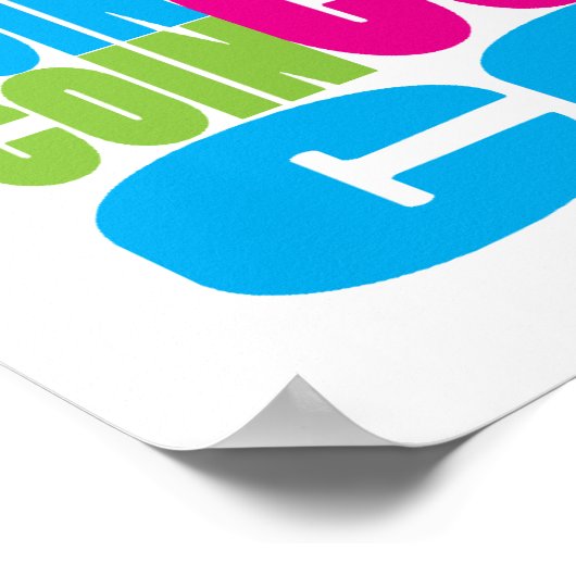 Poster Pièce colorée (Coin)