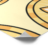 Poster Pièce de chien : Arrière - plan de devise de chiff (Coin)