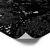 Poster Pièce de la silhouette de Pittsburgh Light Rail (Coin)