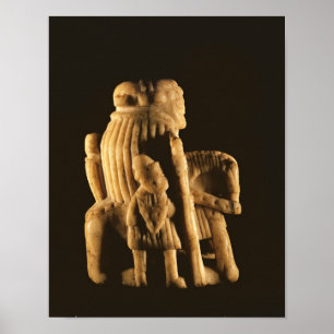 Poster Pièce d'échecs du chevalier