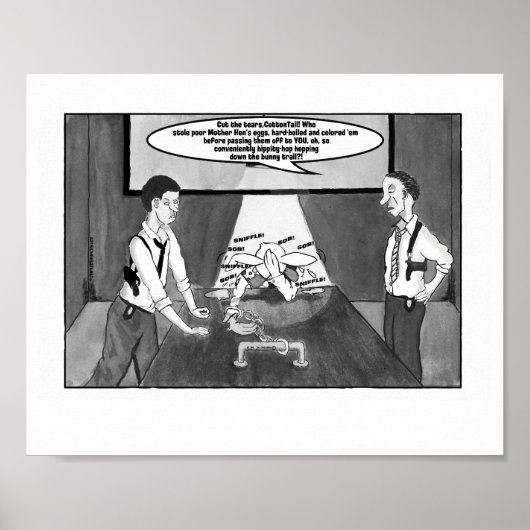 Poster Pièce En Coton De Peter Dans Les Poignées, Échelle (Devant)