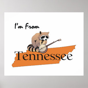 Poster PIÈCE EN T je suis le Tennessee