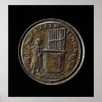 Pièce romaine représentant un orgue