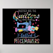 Poster Piecemakers Piecemakers Quilting Couture Cadeau (Devant)