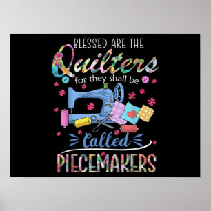 Poster Piecemakers Piecemakers Quilting Couture Cadeau