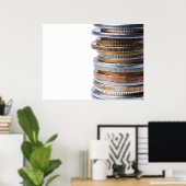 Poster Pièces (Bureau à domicile)