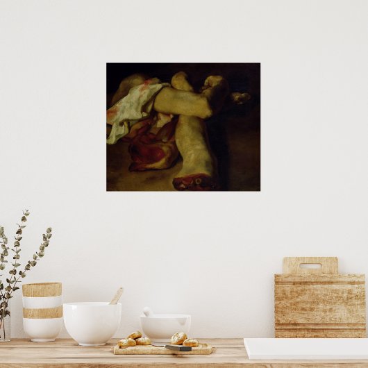 Poster Pièces anatomiques (Cuisine)