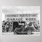 Poster Pièces d'auto Cherokee : 1936 (Devant)
