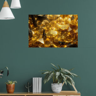 Poster Pièces de Rune d'or