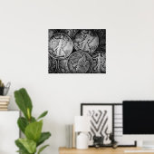 Poster Pièces Liberty Walking (Bureau à domicile)