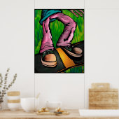 Poster Pied (Cuisine)