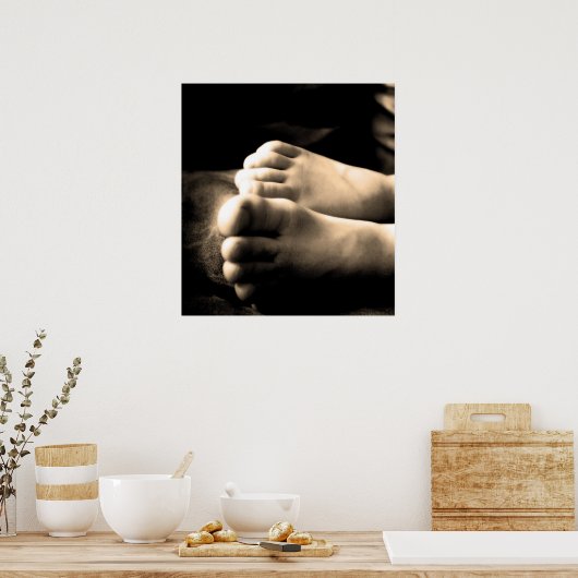 Poster Pieds (Cuisine)