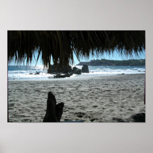 Poster Pieds au soleil