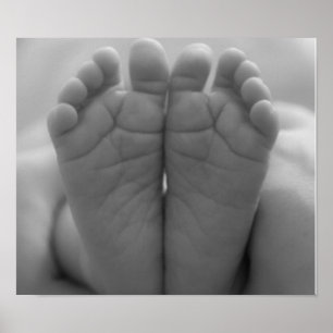 Poster Pieds bébé