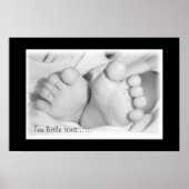 Poster Pieds bébé (Devant)