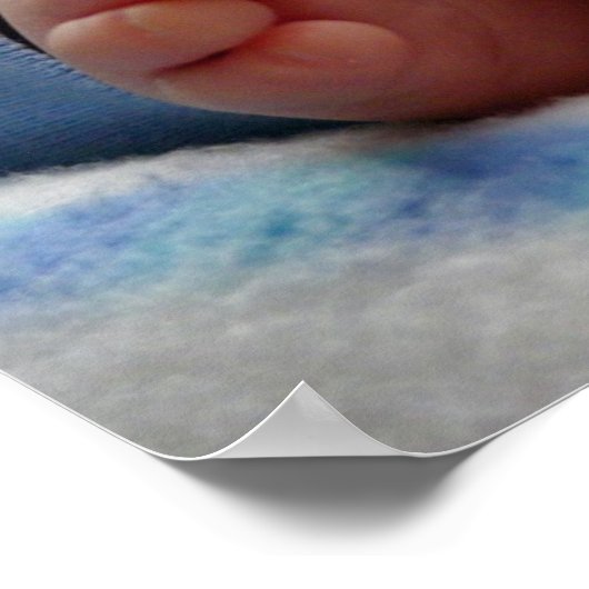 Poster Pieds bébé mignons (Coin)