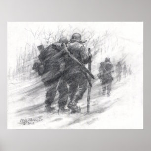 Poster Pieds congelés