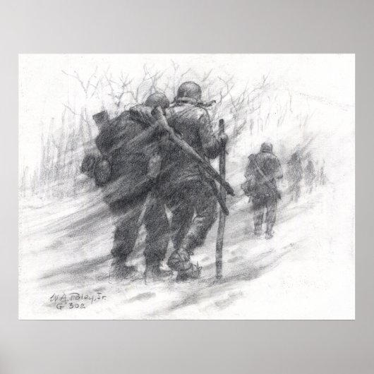 Poster Pieds congelés (Devant)