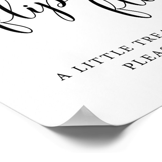 Poster Pieds dansants Chaussures Mariage Flip Flop Signal (Coin)