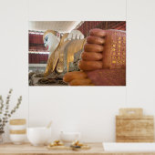 Poster Pieds de statue de Bouddha (Cuisine)
