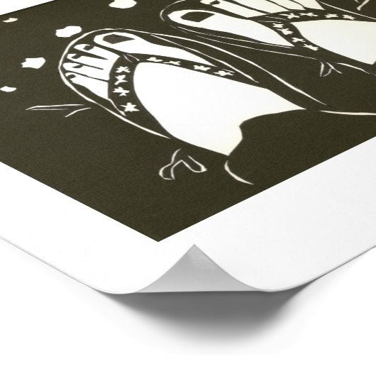 Poster pieds heureux (Coin)