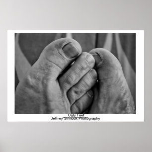 Poster Pieds moches