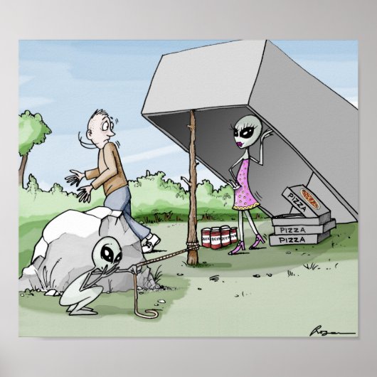 Poster Piège Alien (Devant)